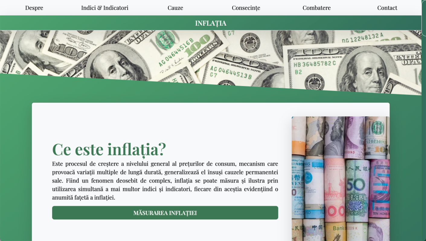 Proiect - Inflația