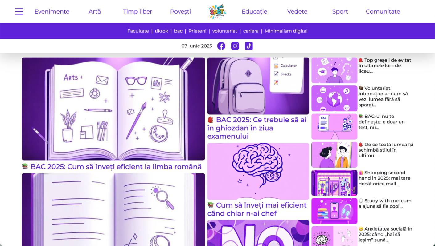 Proiect - Revista Spot